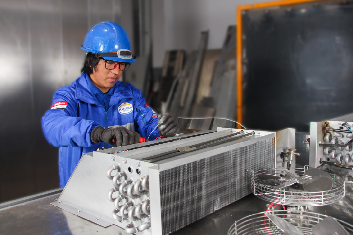 Instalación de cámaras de conservación y congelación